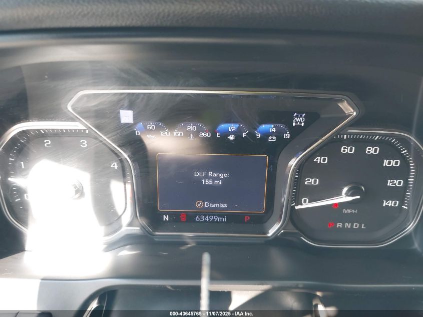 2022 GMC Sierra K2500 Denali VIN: 1GT49REY1NF330017 Lot: 43645765