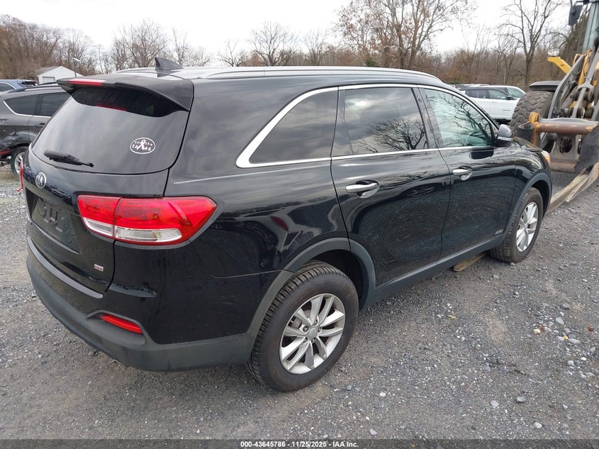 Vin: 5xypgda31gg022930, lot: 44140985, kia sorento 2.4l lx 20164