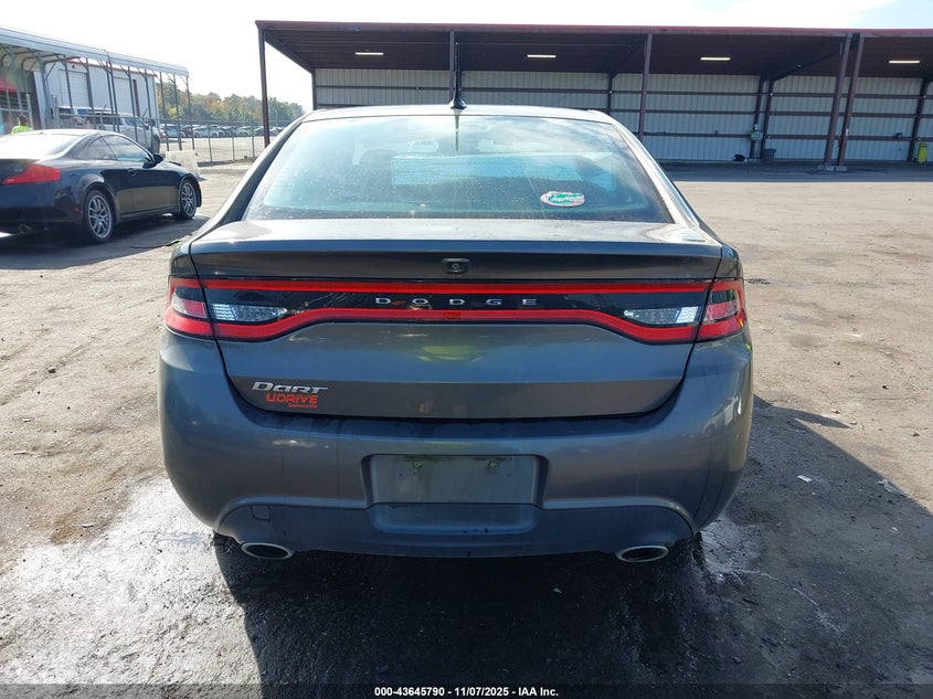 2016 Dodge Dart Sxt VIN: 1C3CDFBB8GD539637 Lot: 43645790