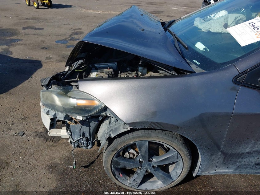 2016 Dodge Dart Sxt VIN: 1C3CDFBB8GD539637 Lot: 43645790