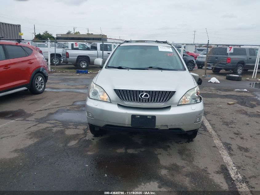 2007 Lexus Rx 350 VIN: JTJHK31U972021313 Lot: 43645798