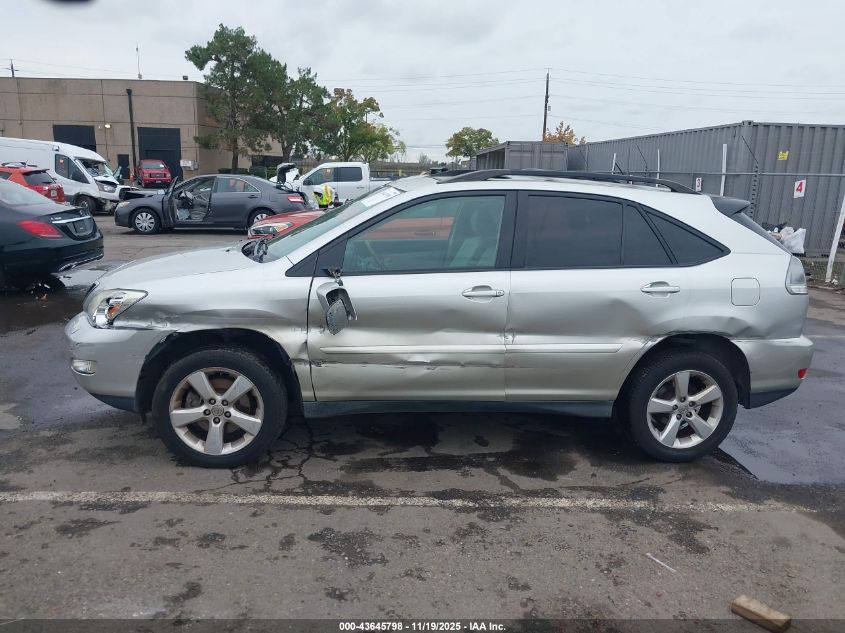 2007 Lexus Rx 350 VIN: JTJHK31U972021313 Lot: 43645798