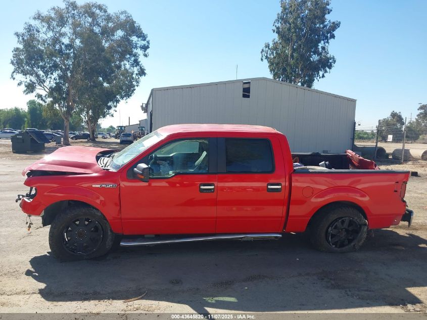 2012 Ford F-150 Supercrew VIN: 1FTFW1CF7C6C99809 Lot: 43645820