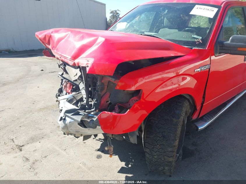 2012 Ford F-150 Supercrew VIN: 1FTFW1CF7C6C99809 Lot: 43645820