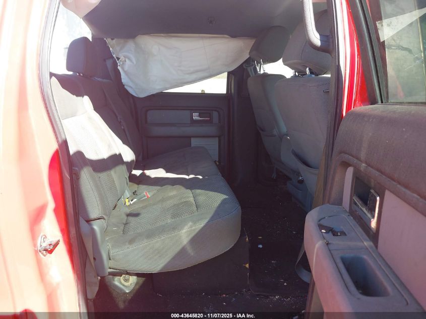 2012 Ford F-150 Supercrew VIN: 1FTFW1CF7C6C99809 Lot: 43645820