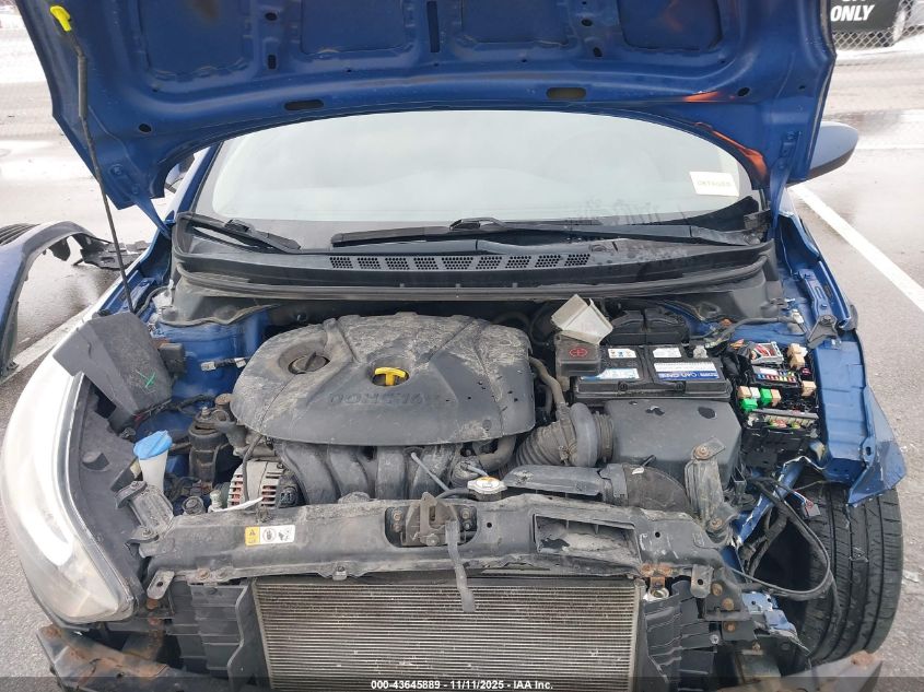 2016 Hyundai Elantra Se VIN: 5NPDH4AE0GH664047 Lot: 43645889