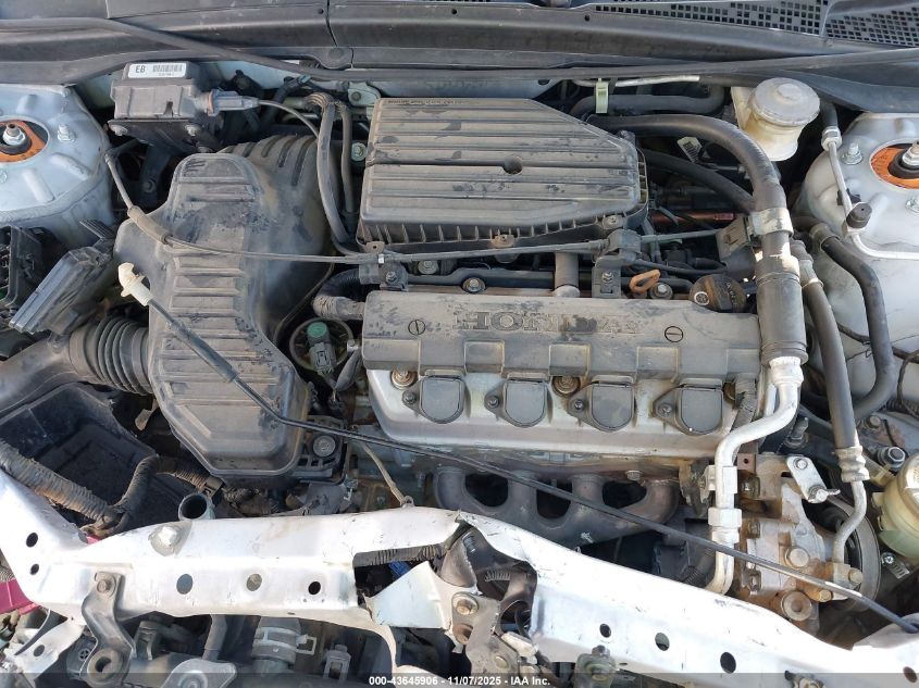 2005 Honda Civic Lx VIN: 1HGEM22555L021657 Lot: 43645906