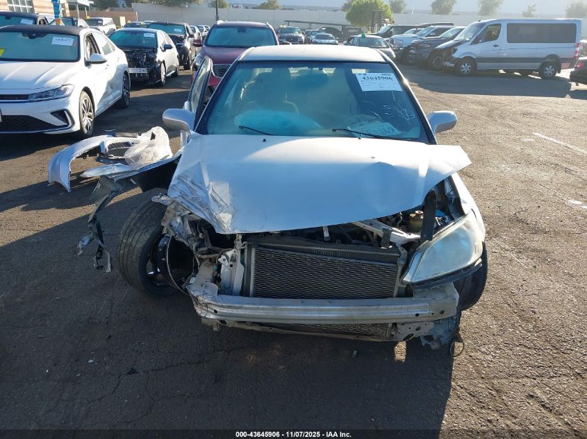 2005 Honda Civic Lx VIN: 1HGEM22555L021657 Lot: 43645906