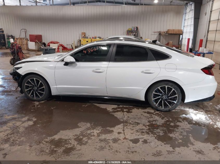 2021 Hyundai Sonata Limited VIN: 5NPEH4J24MH078022 Lot: 43645912
