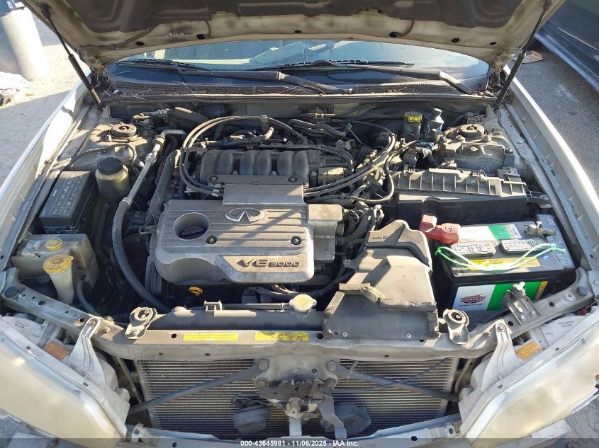 2000 Infiniti I30 Luxury/Touring VIN: JNKCA31A8YT118924 Lot: 43645981