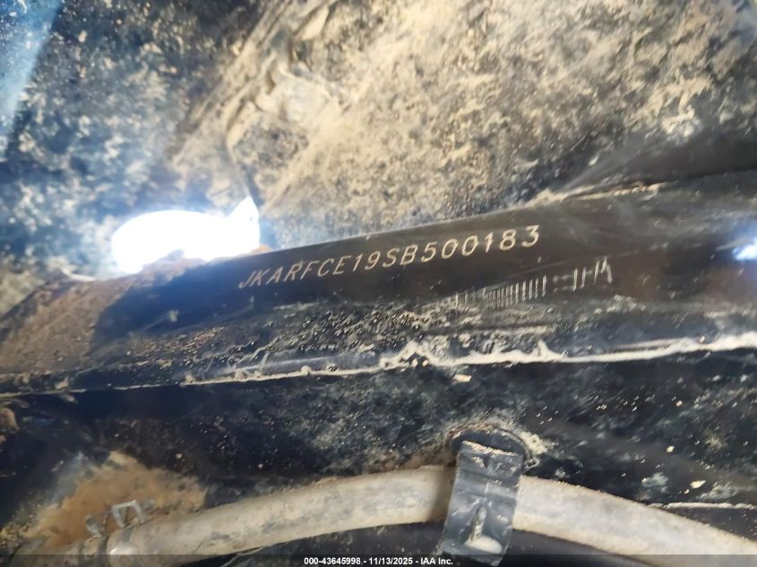 2025 Kawasaki Krf 1000 E VIN: JKARFCE19SB500183 Lot: 43645998