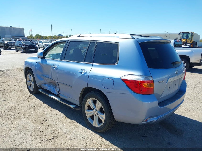 JTEDS42A282029553 2008 TOYOTA HIGHLANDER photo no. 3