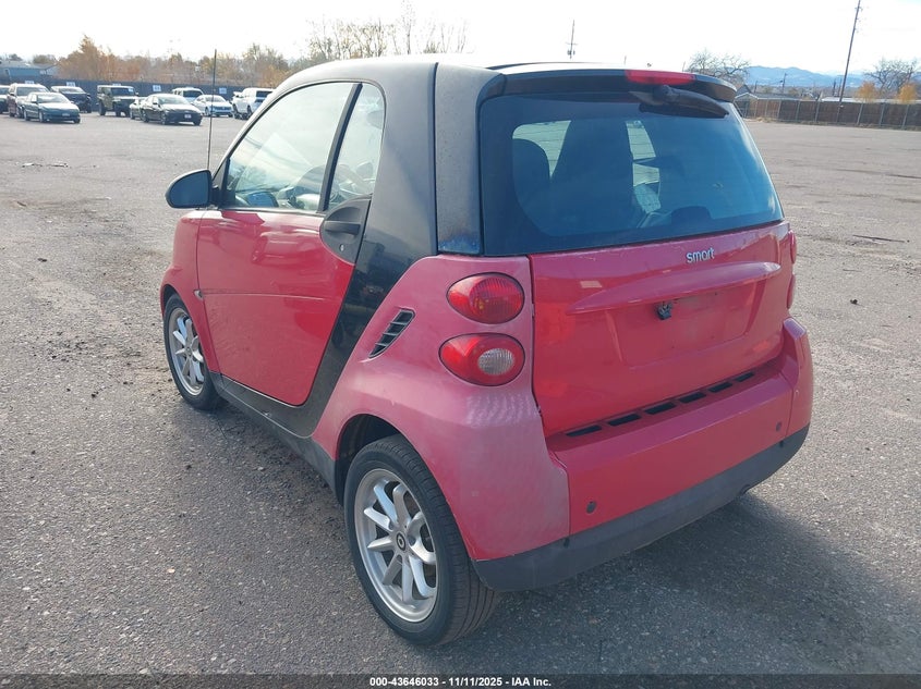 WMEEJ31X19K305817 2009 SMART FORTWO photo no. 3