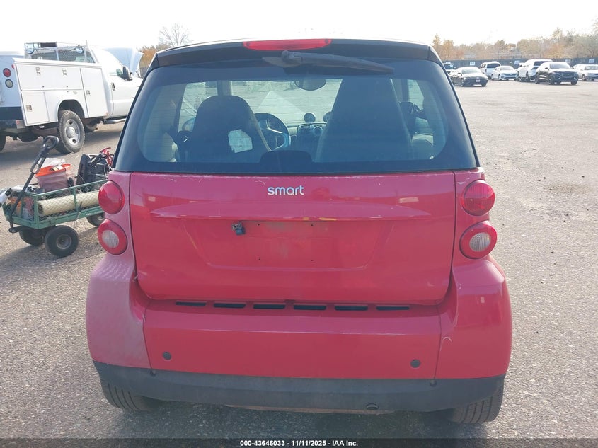 WMEEJ31X19K305817 2009 SMART FORTWO photo no. 8