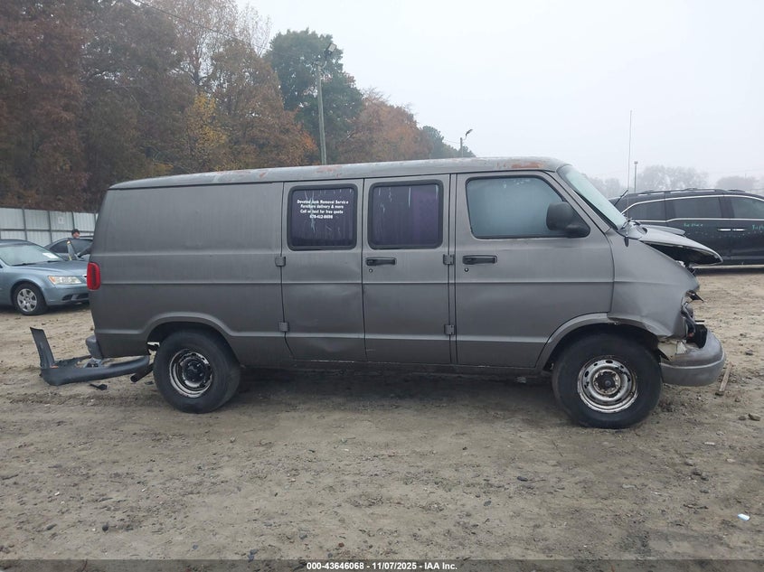 1999 Dodge Ram Van 1500 Commercial/Conversion VIN: 2B7HB11Y5XK574836 Lot: 43646068