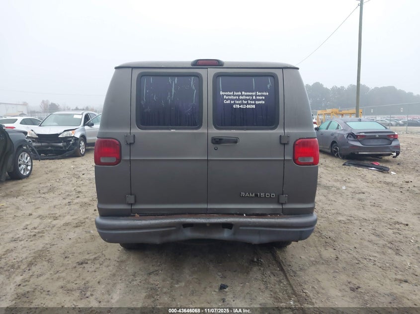 1999 Dodge Ram Van 1500 Commercial/Conversion VIN: 2B7HB11Y5XK574836 Lot: 43646068