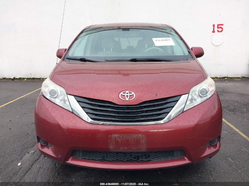 2011 Toyota Sienna Le V6 VIN: 5TDKK3DC6BS041371 Lot: 43646069