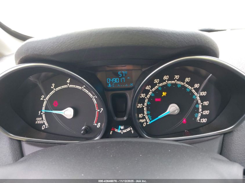 2017 Ford Fiesta Se VIN: 3FADP4BJ3HM104474 Lot: 43646076