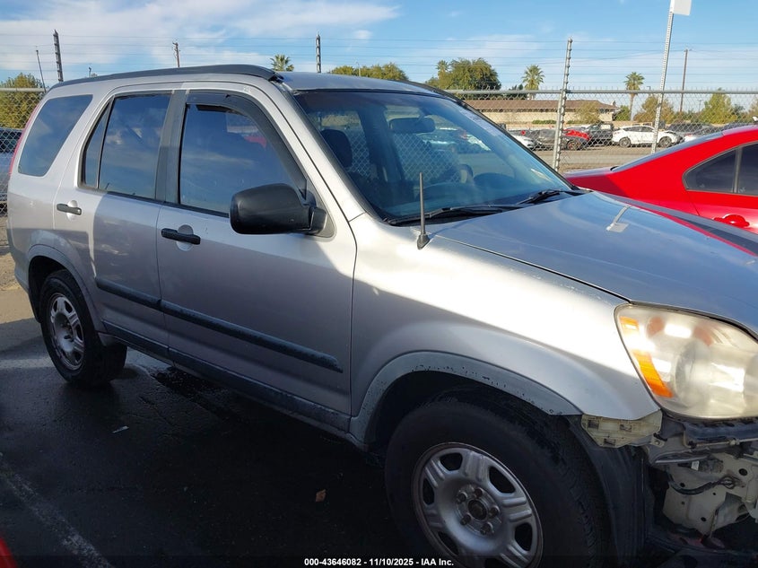 2005 Honda Cr-V Lx VIN: JHLRD68515C004923 Lot: 43646082