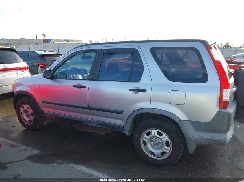 2005 Honda Cr-V Lx VIN: JHLRD68515C004923 Lot: 43646082