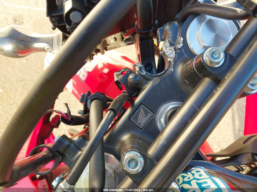 2024 Honda Crf300 Lr VIN: MLHND1606R5300727 Lot: 43646086