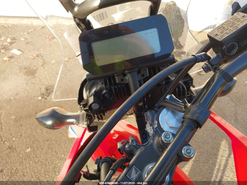 2024 Honda Crf300 Lr VIN: MLHND1606R5300727 Lot: 43646086