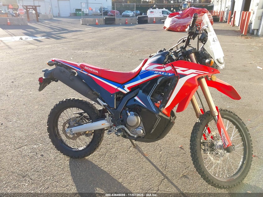 2024 Honda Crf300 Lr VIN: MLHND1606R5300727 Lot: 43646086