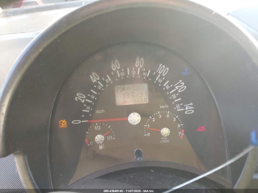 2005 Volkswagen New Beetle Gls VIN: 3VWCK31C05M412728 Lot: 43646140