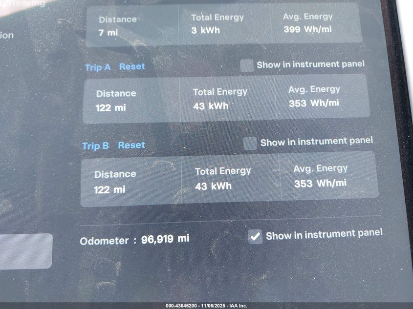 2015 Tesla Model S 85D/P85D VIN: 5YJSA1H43FF082531 Lot: 43646200