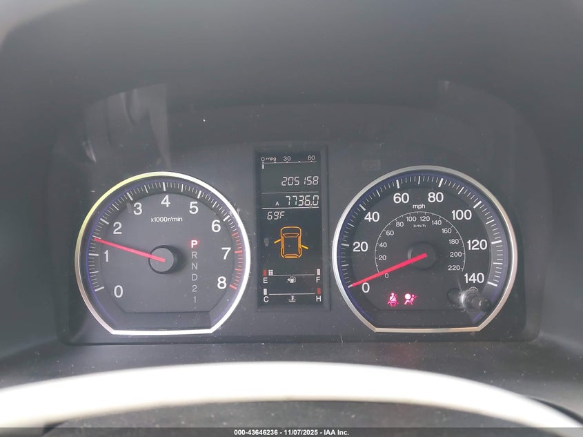 2009 Honda Cr-V Ex VIN: JHLRE48589C006756 Lot: 43646236