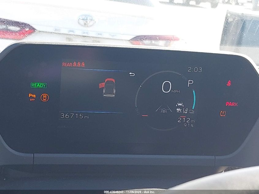 2024 Toyota Bz4X Xle VIN: JTMAAAAAXRA047915 Lot: 43646243