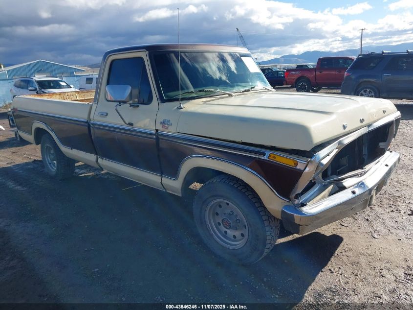 1979 Ford F-100 Styleside W/Sh