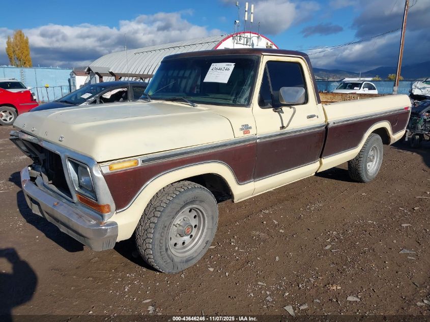 1979 Ford F-100 Styleside W/Sh