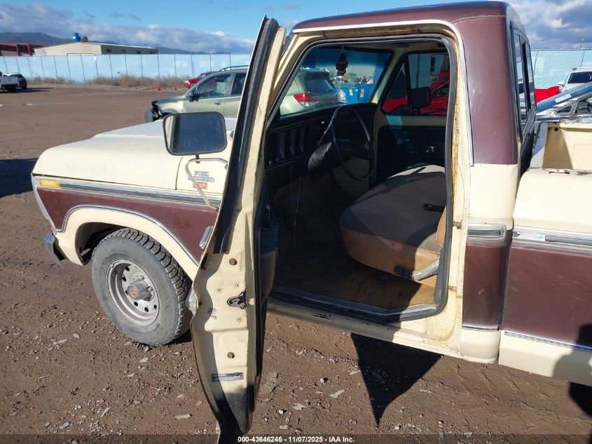 1979 Ford F-100 Styleside W/Sh