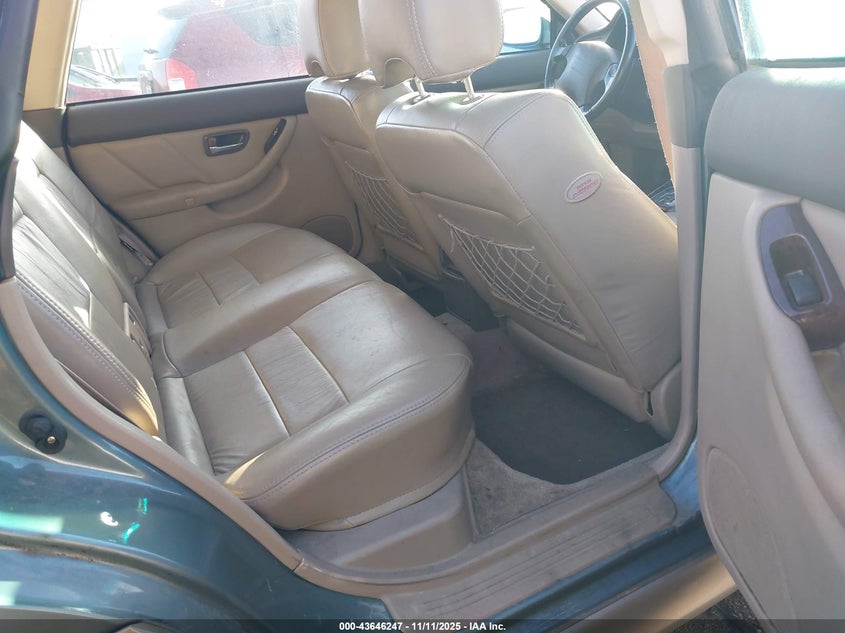 2001 Subaru Outback Limited VIN: 4S3BH686817610346 Lot: 43646247