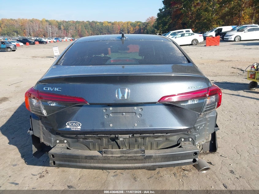 2022 HONDA CIVIC SPORT - 2HGFE2F57NH586646