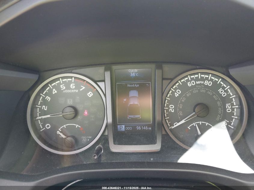 2016 Toyota Tacoma Trd Sport VIN: 5TFAZ5CN0GX013718 Lot: 43646321