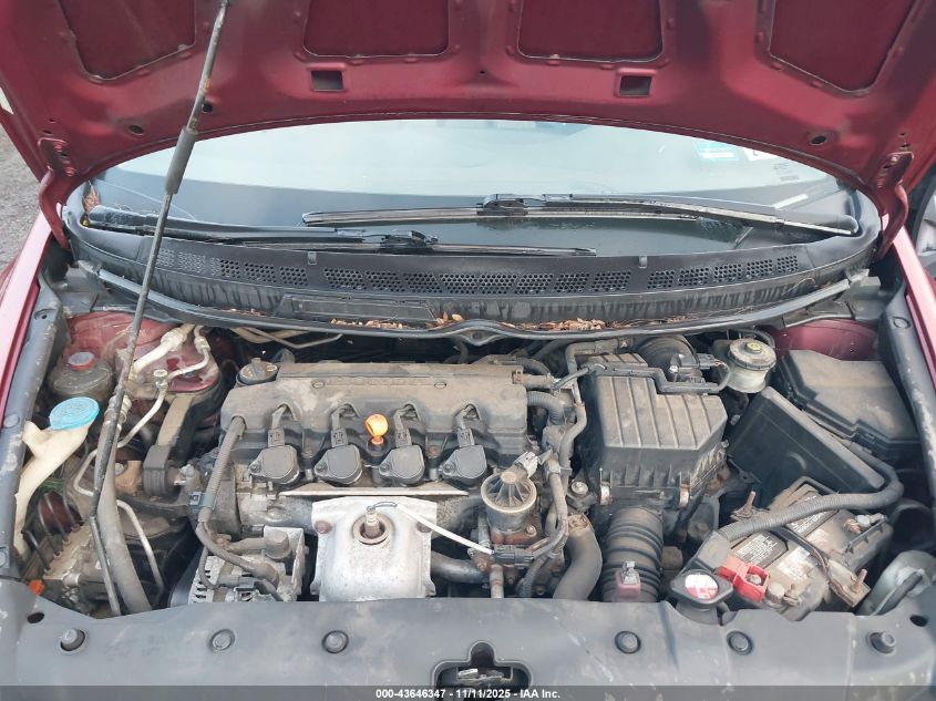 2007 Honda Civic Lx VIN: 1HGFA16587L039672 Lot: 43646347