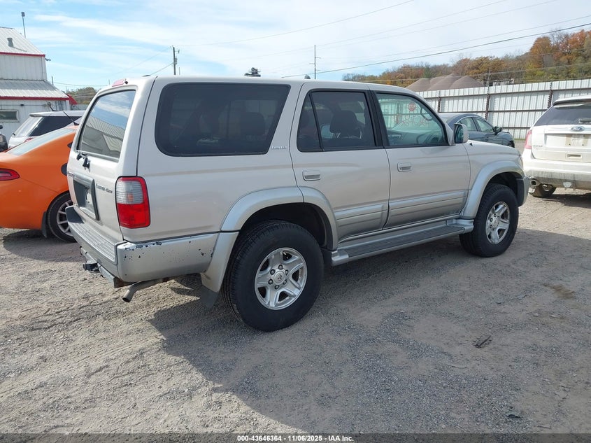 JT3HN87R1X0229969 1999 TOYOTA 4RUNNER photo no. 4