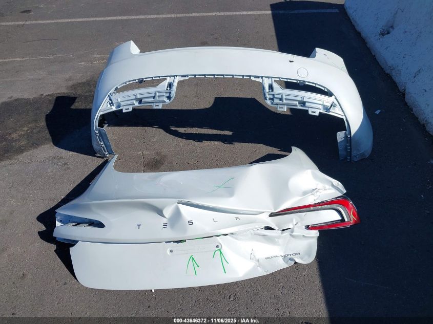 2025 Tesla Model 3 Long Range All-Wheel Drive VIN: 5YJ3E1EB6SF938863 Lot: 43646372