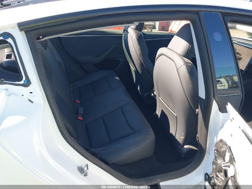 2025 Tesla Model 3 Long Range All-Wheel Drive VIN: 5YJ3E1EB6SF938863 Lot: 43646372