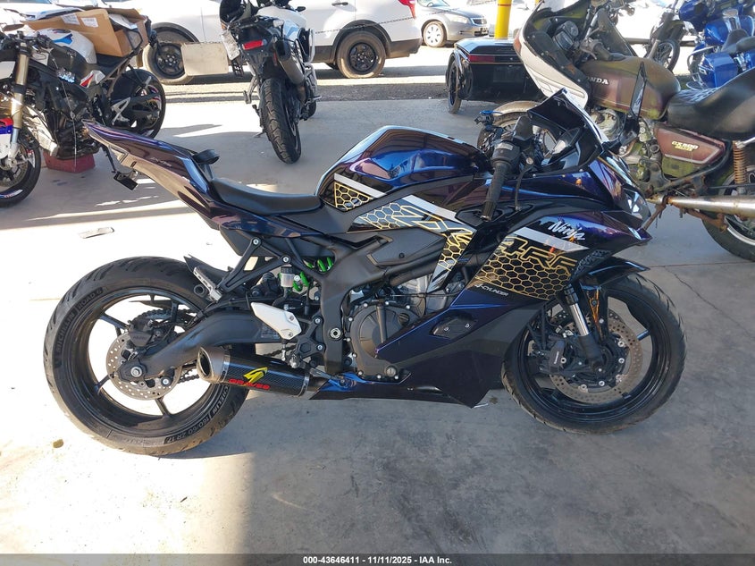 2024 Kawasaki Zx400 S VIN: ML5ZXCS14RDA13850 Lot: 43646411