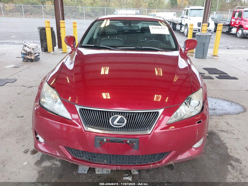 2008 Lexus Is 250 VIN: JTHCK262185022033 Lot: 43646415