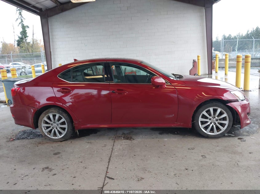 2008 Lexus Is 250 VIN: JTHCK262185022033 Lot: 43646415