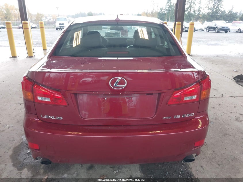 2008 Lexus Is 250 VIN: JTHCK262185022033 Lot: 43646415