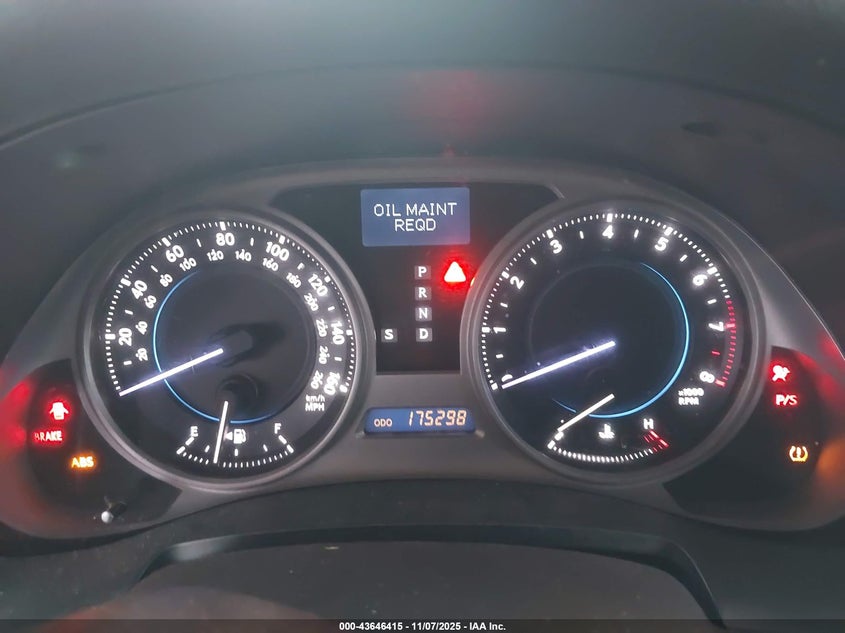 2008 Lexus Is 250 VIN: JTHCK262185022033 Lot: 43646415