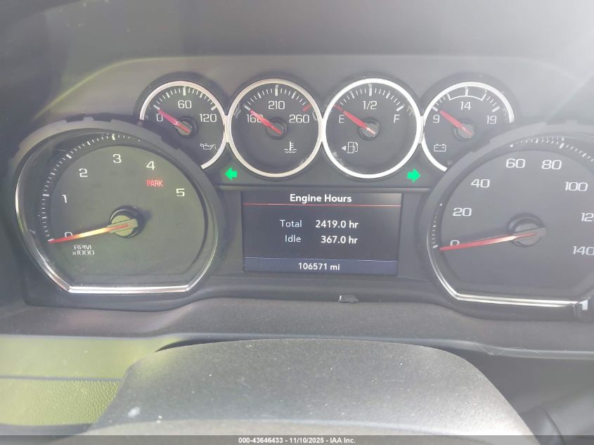 2020 Chevrolet Silverado 2500Hd 4Wd Standard Bed Lt VIN: 1GC4YNEY0LF237000 Lot: 43646433