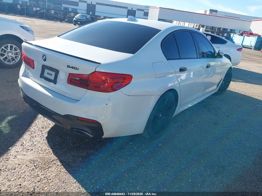Vin: wbaje5c30hg917433, lot: 44141642, bmw 540i 20174