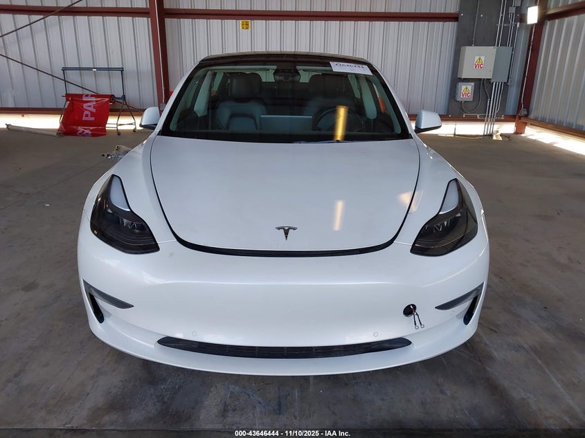 2022 Tesla Model 3 Long Range Dual Motor All-Wheel Drive VIN: 5YJ3E1EB2NF136170 Lot: 43646444
