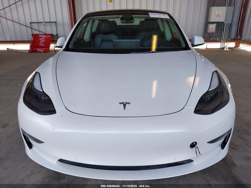 2022 Tesla Model 3 Long Range Dual Motor All-Wheel Drive VIN: 5YJ3E1EB2NF136170 Lot: 43646444